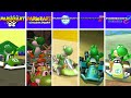Evolution Of Yoshi 1st Rank In Mario Kart Games 1992 2024