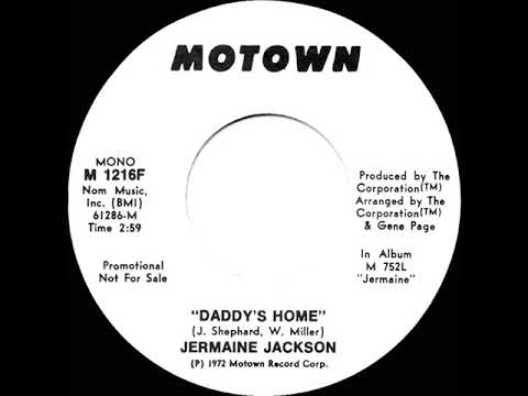 1973 Jermaine Jackson - Daddy’s Home (mono radio promo 45)