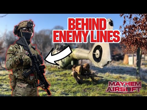 Airsoft Mayhem Behind Enemy Lines!