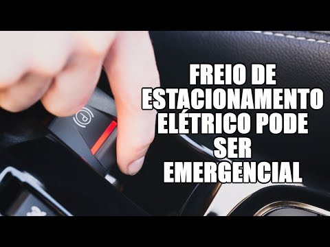 Freio de mão elétrico pode ser acionado com o carro em movimento (em emergência)