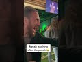 Merab laughed after the punch ? (via therealAlexRuiz/TT)