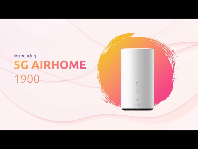 Router Strong 5GROUTERBE7200 5G Wi-Fi 7 7,2Gbps SIM 2,5Gbps RJ11 NFC video