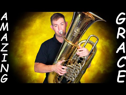 😲😲 DREAM TUBA HIGH RANGE & TONE!!! Amazing Grace, Play Along!
