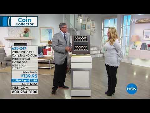 20072016 BU Complete 40Coin Presidential Dollar Set