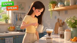 My Weekend Morning Routine | English Story | A2–B1