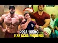 REAGINDO AO HOMEM DE 165KG QUE SE ACHA PEQUENO!! *vigorexia*