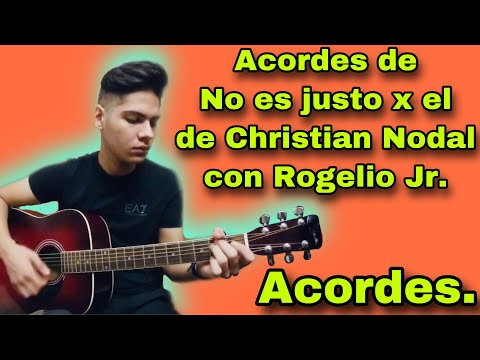 No Es Justo X Él - Christian Nodal