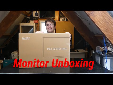 MSI PRO MP2412 23.8 Inch Full HD Office Monitor