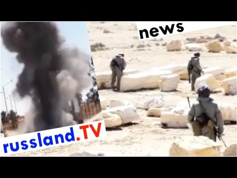 Syrien: Minenräumung in Palmyra [Video]