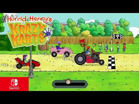 Horrid Henry's Krazy Karts Nintendo switch gameplay - YouTube