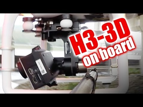 DJI H3 3D Gimbal - A Closer Look to Zenmuse H3-3D 3-Axis Gimbal - HeliPal.com