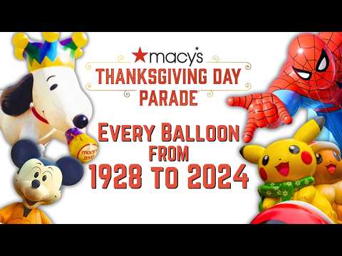 Every Macy’s Parade Balloon in History – The Wild Evolution from 1928 to Now!