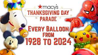 Every Macy’s Parade Balloon in History – The Wild Evolution from 1928 to Now! gameplay video by alucas, 40:30 duration