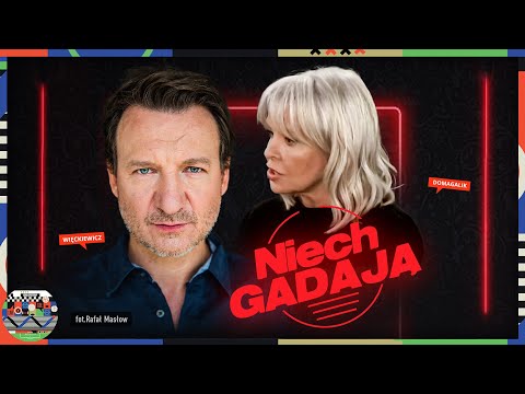 ROBERT WIĘCKIEWICZ U MAŁGORZATY DOMAGALIK O AKTORSTWIE, ŻYCIU I FILMACH - NIECH GADAJĄ #32