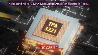Nobsound NS-01G MAX Mini Digital Amplifier Bluetooth Receiver ... — Best Buy 2026 | Great Quality!