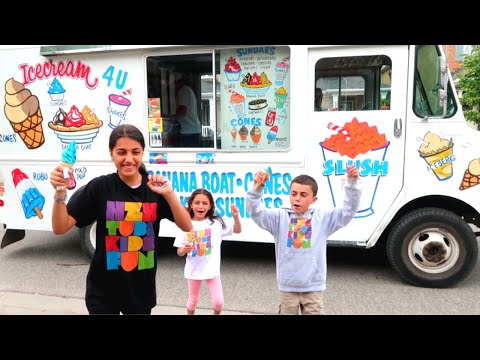 Magical Ice Cream Truck Adventure with Heidi and Zidane! - YouTube