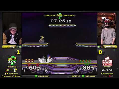 The Cheese League Apr'22 SSBM: Caleb vs Benji (C. Falcon vs Falco) - Losers Semis