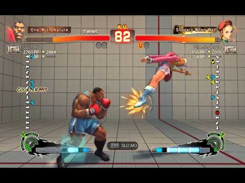 CharmingRogue (Cammy) vs LLL Prey (Balrog) - Ultra Street Fighter IV