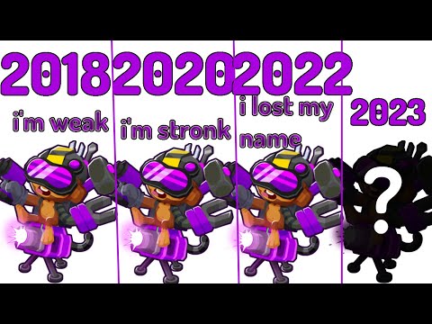 Evolution Of The Sentry Champion In a Nutshell (Bloons TD 6)