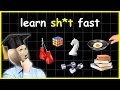 How To Learn ANYTHING Faster Than Anyone