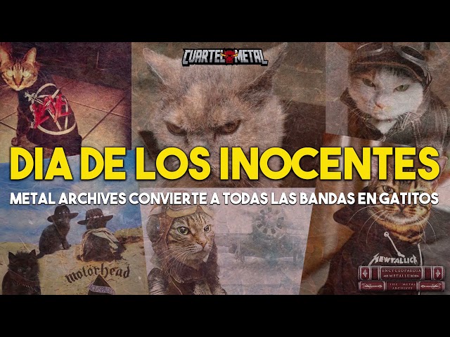 Vídeo relacionado con Death Metal Gato Retro Arco Iris Metalfan Heavy Metal Camiseta