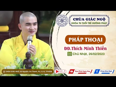 Pháp thoại &amp;quot;Để điện thoại xuống, cầm quyển Kinh lên&amp;quot; - Thầy Minh Thiền giảng