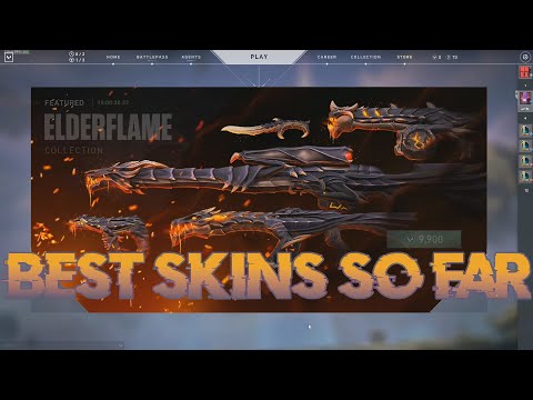 THE NEW ELDERFLAME SKIN COLLECTION IS NICE-VALORANT