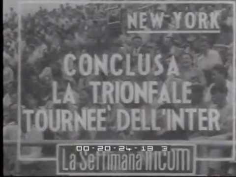 Trionfale tournee estiva 1949 dell'Inter negli USA