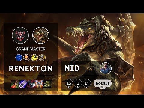 Renekton Mid vs Yasuo - EUW Grandmaster Patch 10.19