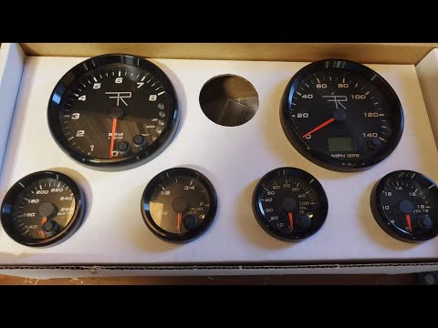 Square body C/10 Speedhut gauges review and install