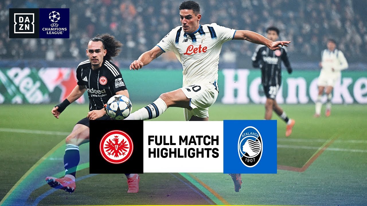 Eintracht Frankfurt vs. Atalanta | UEFA Champions League Highlights | Matchday 5 | 2025-2026