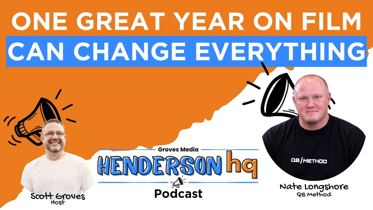 Ep43 Nate Longshore—Former Quarterback Explains How One Great Year on Film Can Turn a $250K Backup Into a $2 Million Starter