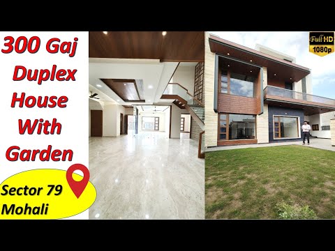 300 Gaj House Design with Garden | 300 Yard House plan design | 300 Sq yard Best Modern duplex house