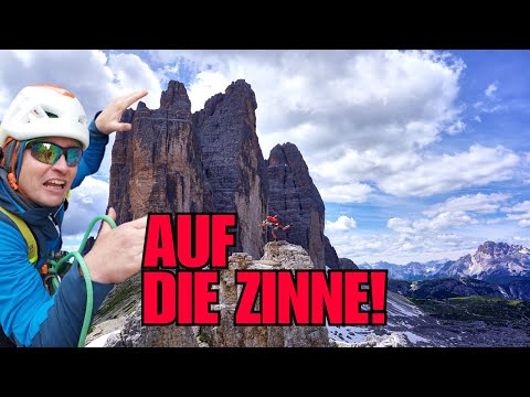Große Zinne Normalweg: Anfänger-Klettertour in den Dolomiten am Limit! | Bergsteigen