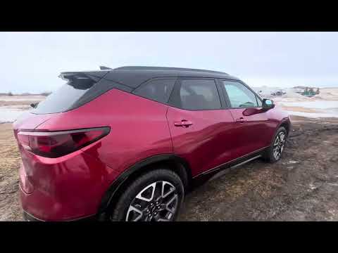 2025 Chevrolet Blazer RS AWD in Red for sale at Selkirk GM in Selkirk, MB