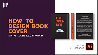 How to design book cover using adobe illustrator