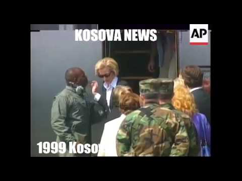 HILLARY CLINTON IN KOSOVO
