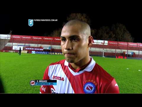 "No nos faltó nada". Argentinos 0 - Quilmes 2. Fecha 15. Primera División 2015. FPT.