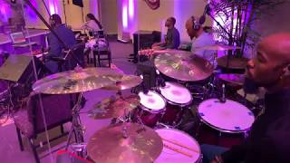 Let The Praise Begin - Fred Hammond w/ Mike Hunter on Drums