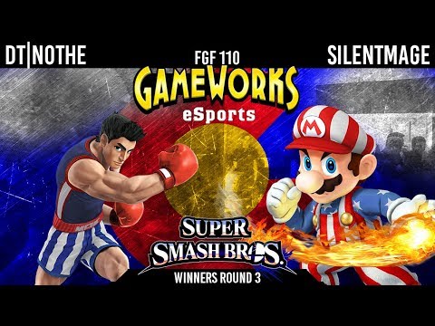 For Glory Friday #110 - dT|Nothe (Little Mac) Vs. SilentMage (Mario) - Winners Round 3