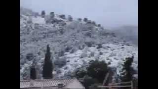 preview picture of video 'Nieve En la Alberca (murcia)'