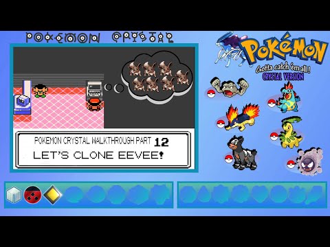 HOW TO CLONE EEVEE IN POKEMON CRYSTAL | HOW TO GET COIN CASE | POKEMON CRYSTAL WALKTHROUGH PART 12 |