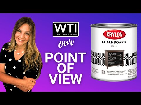 Krylon Chalkboard Paint - WTI product video review