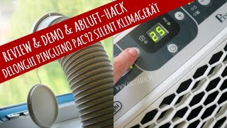 Kurz-Review & Abluft-Hack für DeLonghi Mobiles Klimagerät PAC CN 92 silent