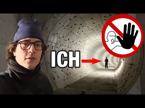 Ich bin in einen U-Bahn Tunnel geklettert...