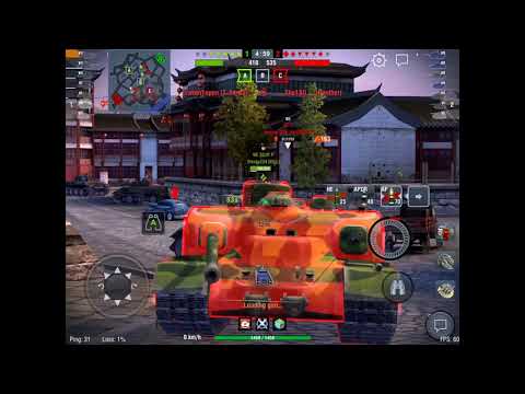 WoT Blitz Game Play - Black Prince