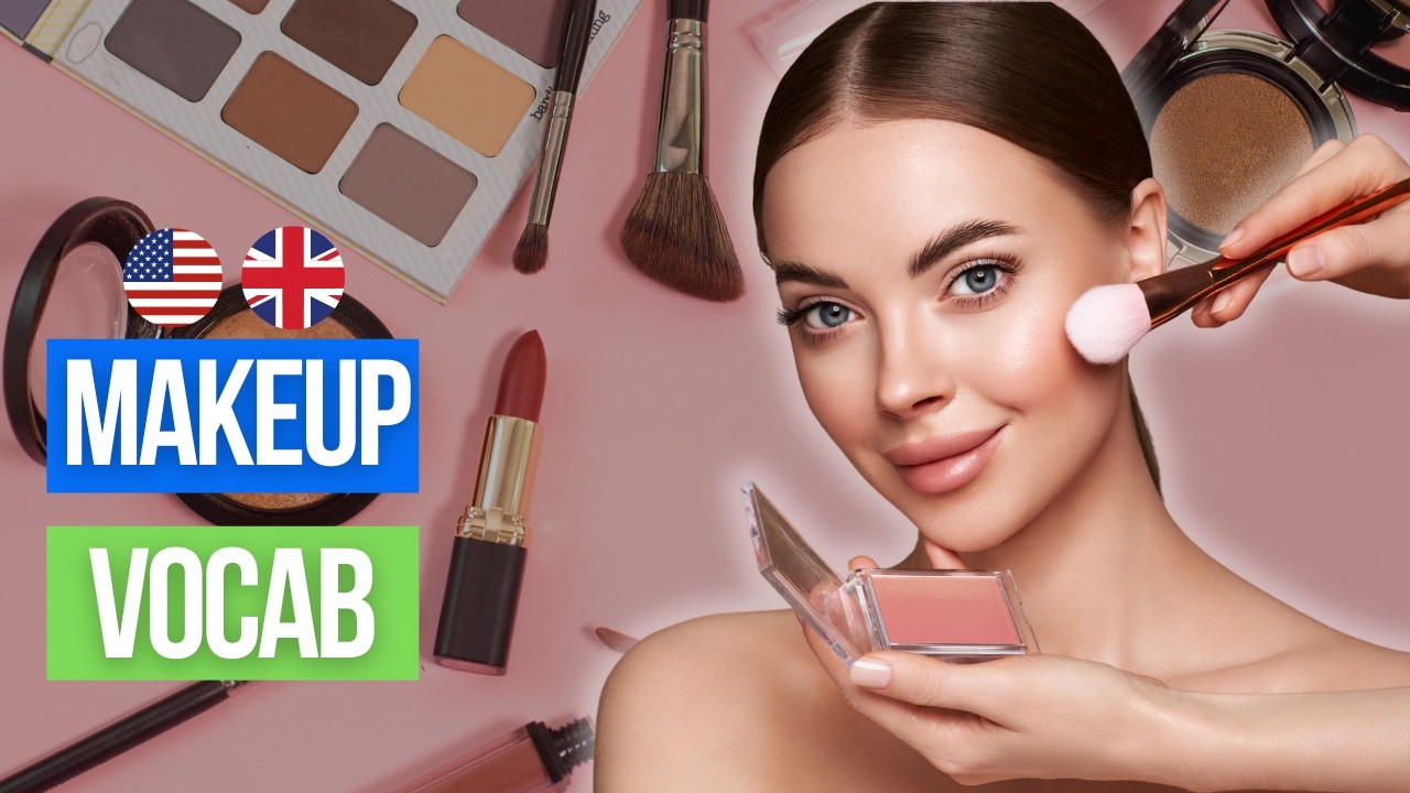 Going Makeup Shopping – ESL Vocabulary and Dialogue - YouTube video featuring the word illustration