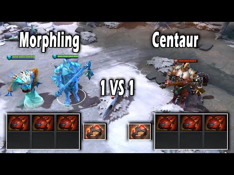 Clone Centaur ( Morphling ) vs Centaur | 1 vs 1 Battle | Who Win?