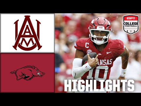 Alabama A&M Bulldogs vs. Arkansas Razorbacks | Full Game Highlights | ESPN College Football