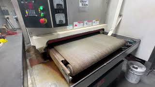 Timesaver Wet Graining Grinding Deburring Machine